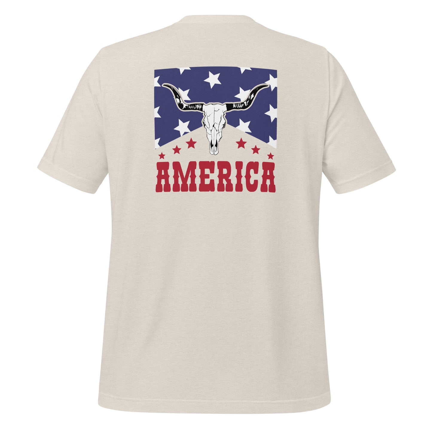 America Skull, Unisex t-shirt