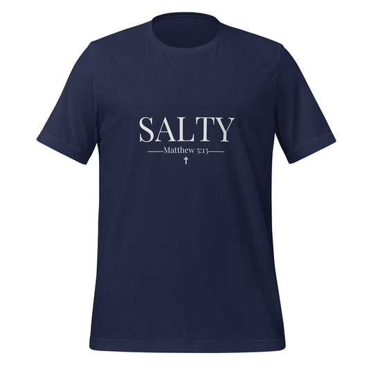 Salty, Cross, Matthew 5:13, Unisex